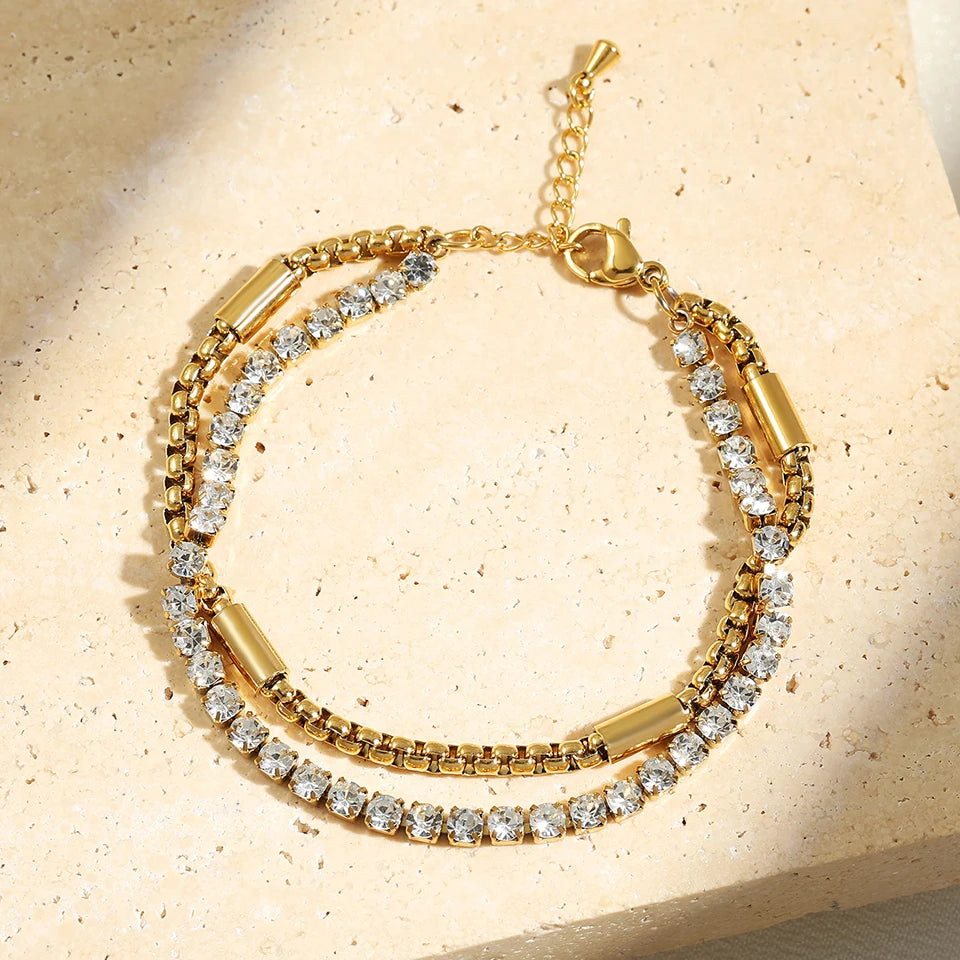 3-Piece Golden Year Bracelet Set