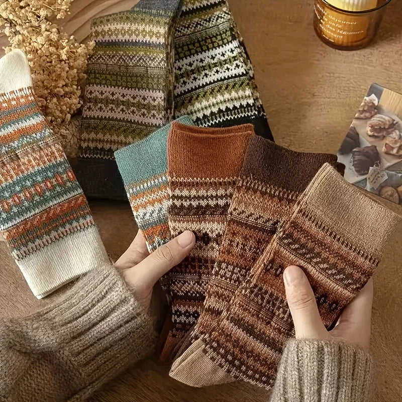 Thick Knitted Cozy Socks