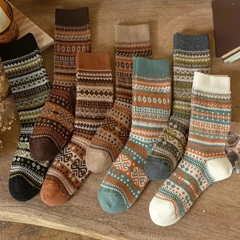 Thick Knitted Cozy Socks