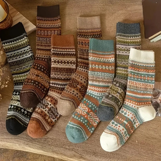 Thick Knitted Cozy Socks