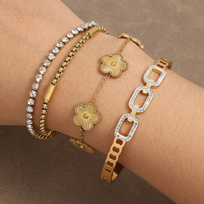 3-Piece Golden Year Bracelet Set
